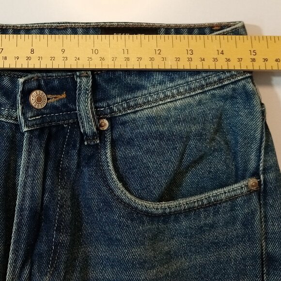 Diesel Industry Jeans Mens  Regular Straight Leg Blue Fading Whiskering SZ 30 - Picture 9 of 16